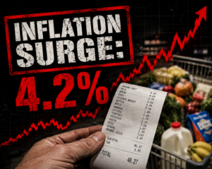Inflation Reaccelerates to 4.2%: What the Latest Price Surge Means for American Households