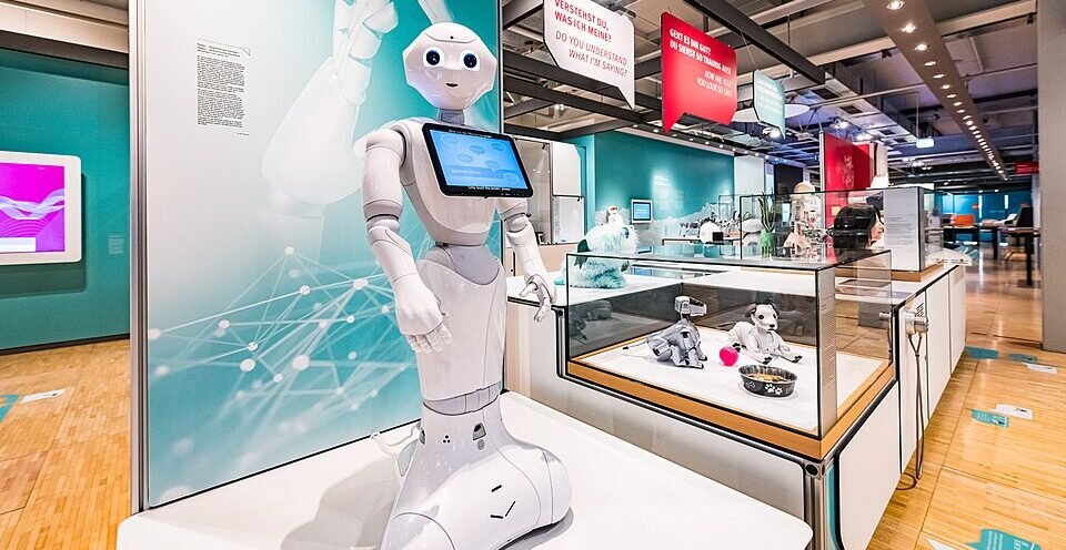 Large artificial intelligence data center connected to a high-capacity American electrical grid.