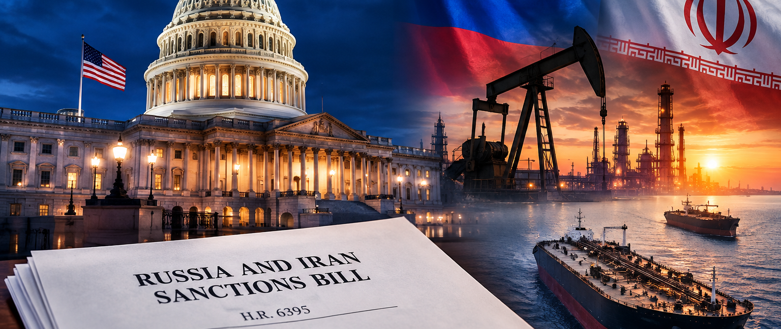 U.S. Capitol building during the House vote on the Russia-Iran sanctions bill