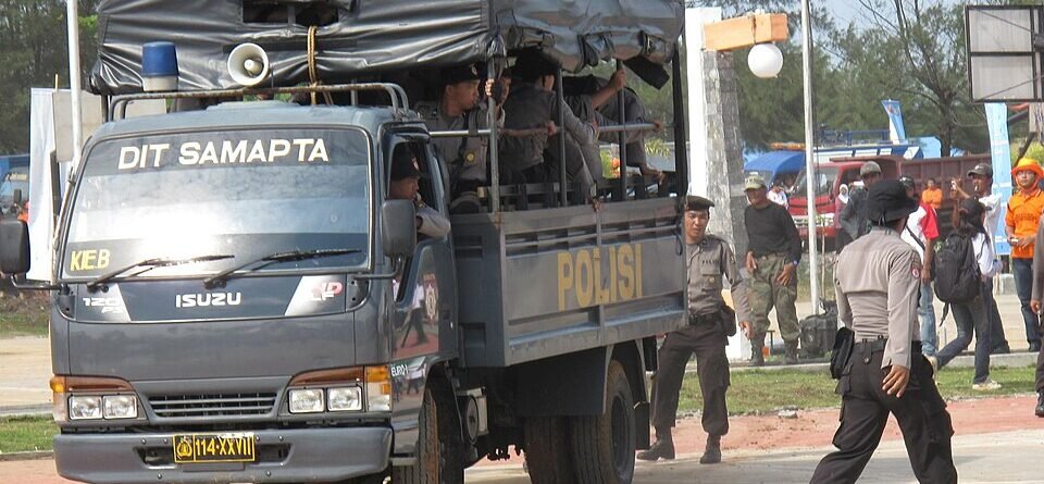 Rescue teams search around the overturned Virgo Transport 8 ferry in the Java Sea