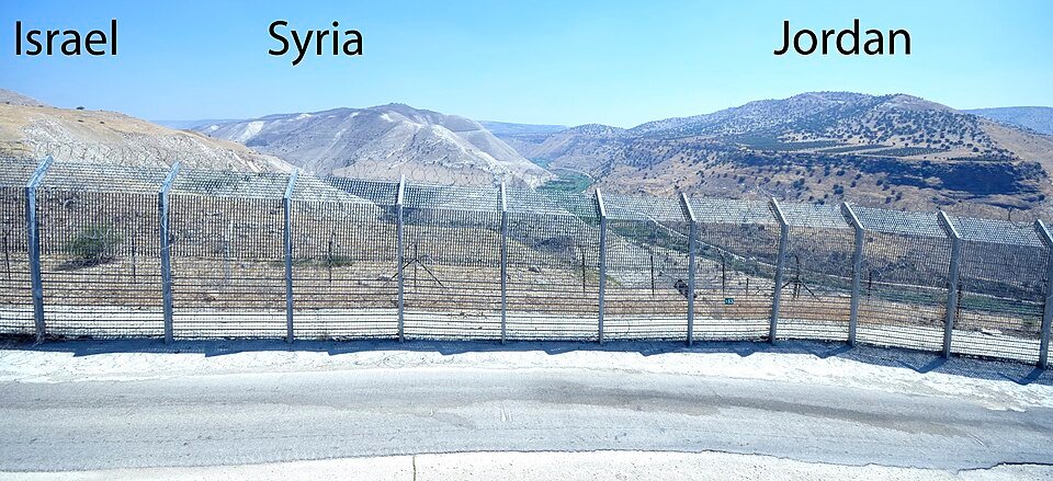 UN-monitored border zone and rural roads in southern Syria facing ongoing military incursions.